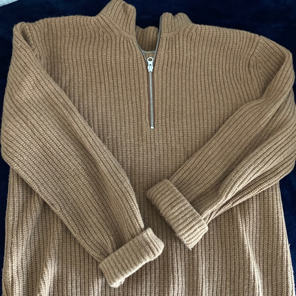 Everlane Men's The Felted Merino Half Zip - Picture 1 of 3
